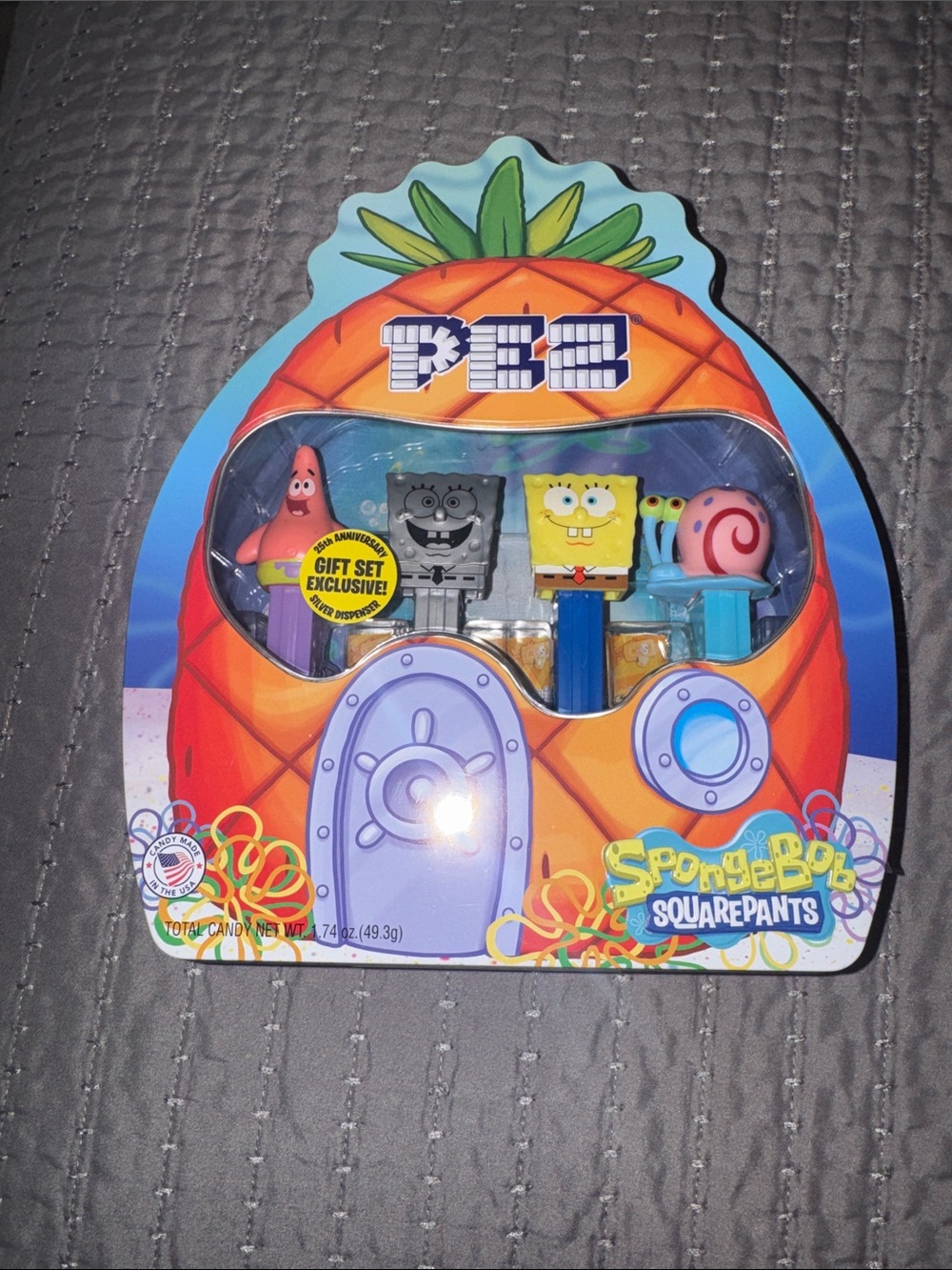 PEZ SpongeBob SquarePants 25th Anniversary Set.